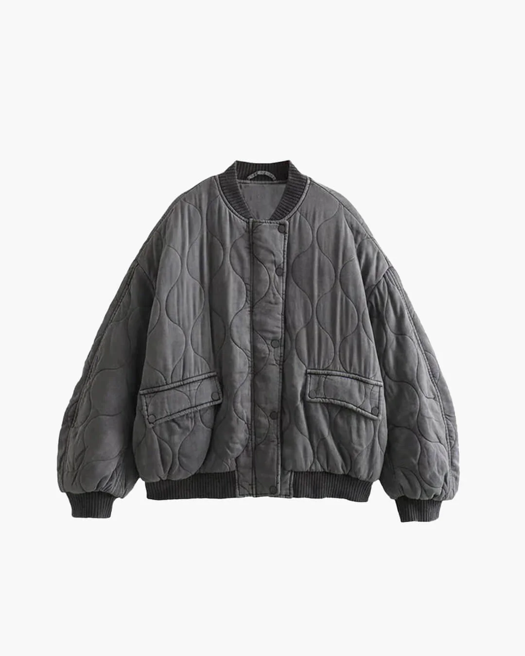 Janella Padded Bomber Jacket - Image 2
