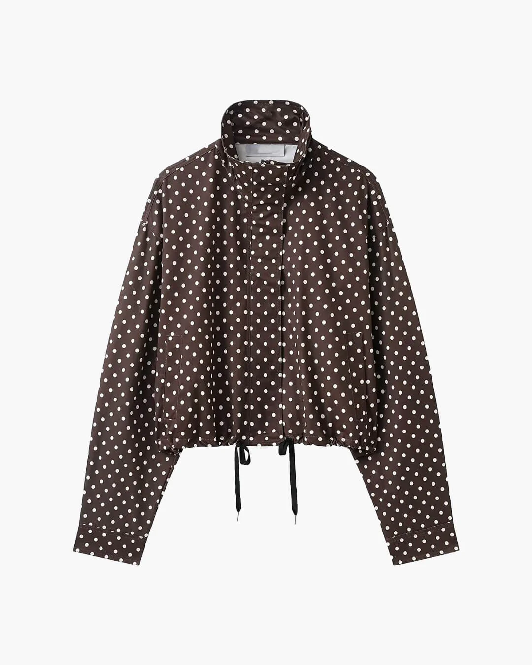 Janelle High Collar Drawstring Jacket - Image 5