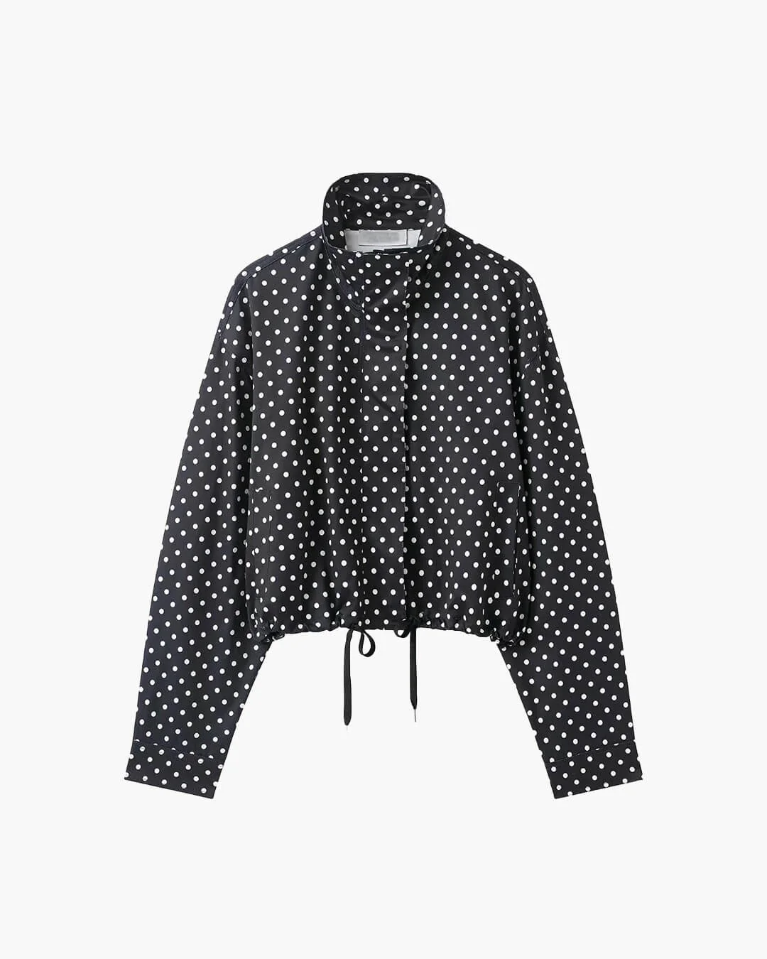 Janelle High Collar Drawstring Jacket - Image 8