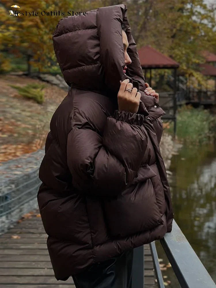 Janine Hooded Puffer Jacket - Image 5