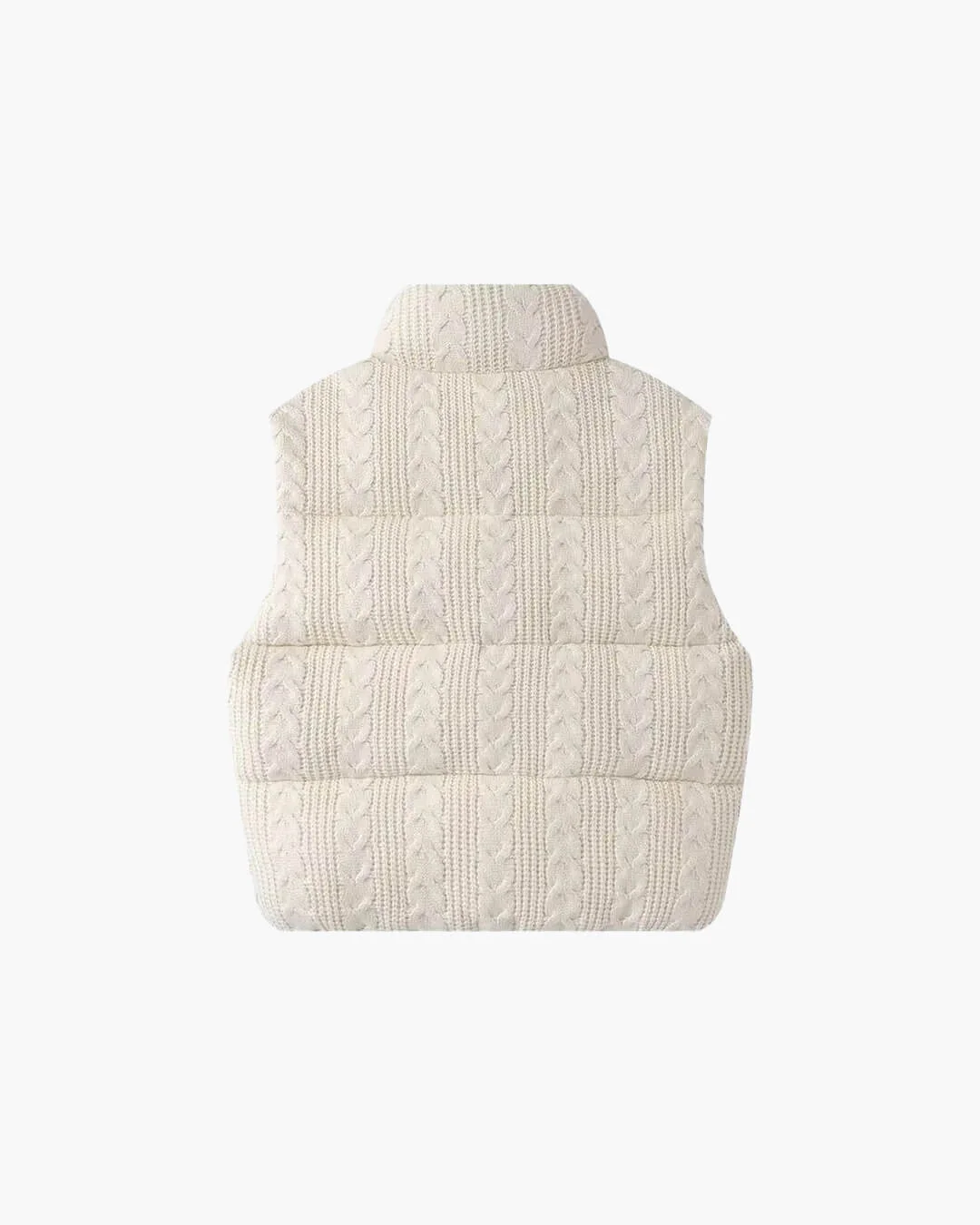 Jayden Knitted Sleeveless Vest - Image 5