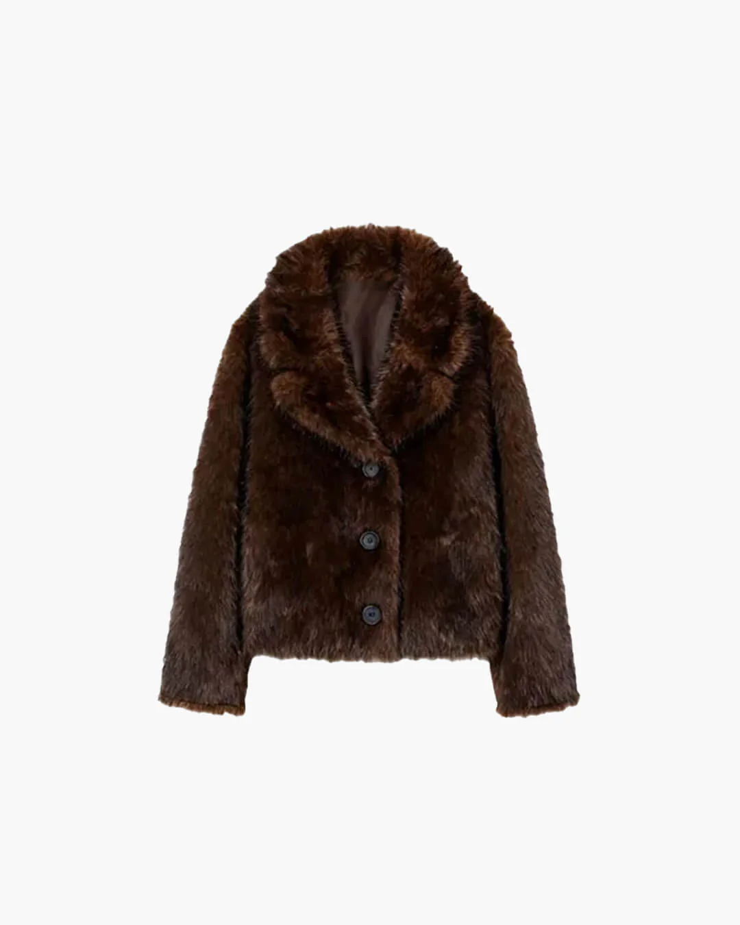 Jenny Reversible Faux Fur Leather Jacket - Image 8