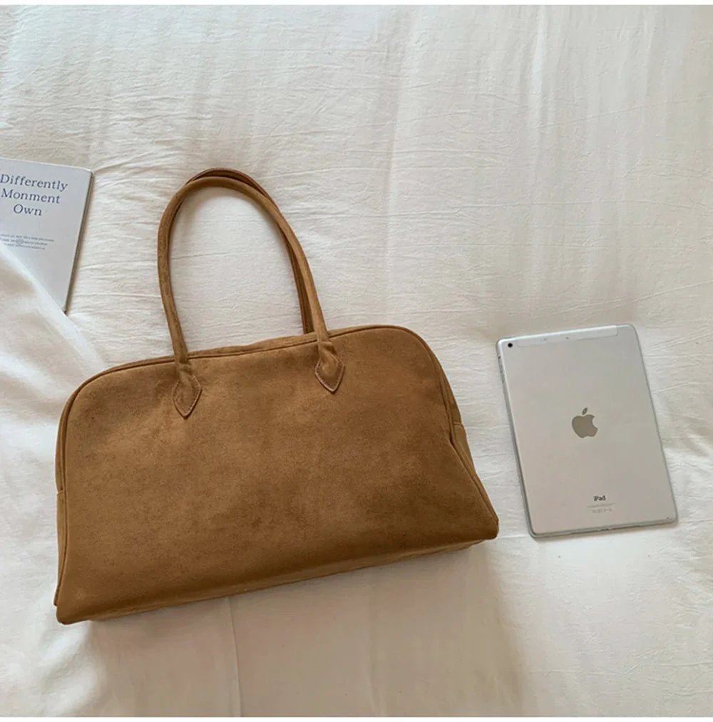 Jenny Suede Shoulder Bag - Image 5