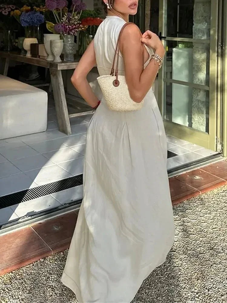 Jessica Sleeveless Midi Dress - Image 6