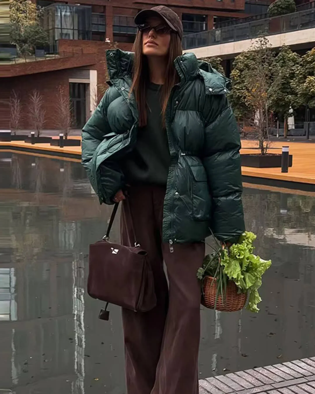 Jillian Glossy Puffer Jacket - Image 14