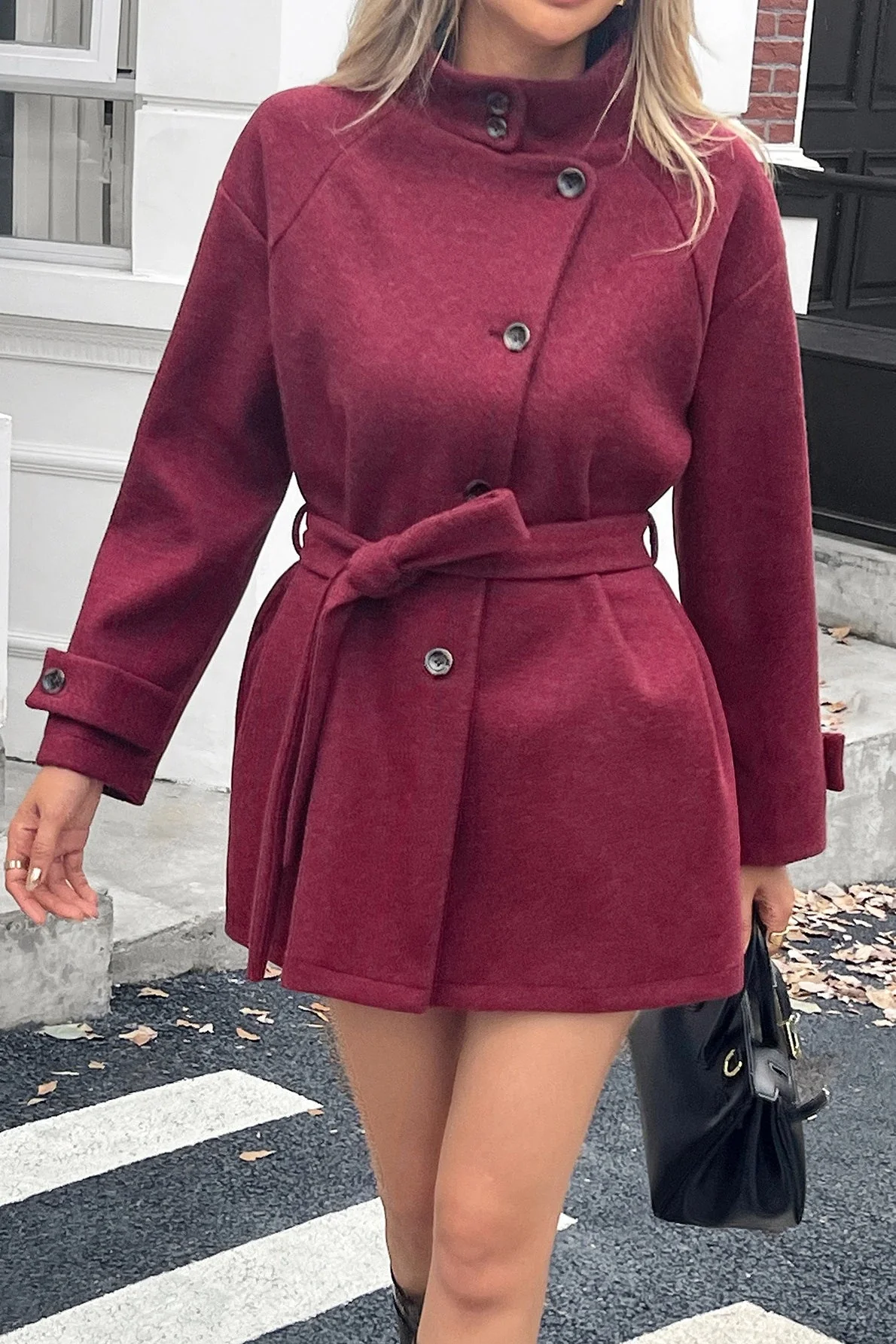 Jolina Belted Coat - Image 8