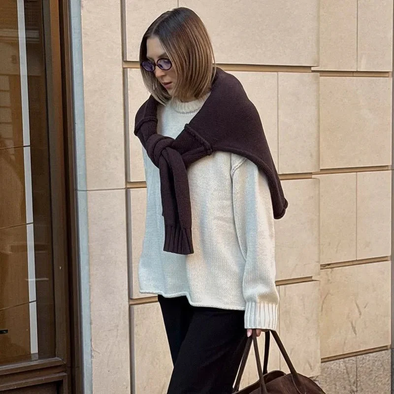 Joyce Loose Knitted Pullover - Image 5