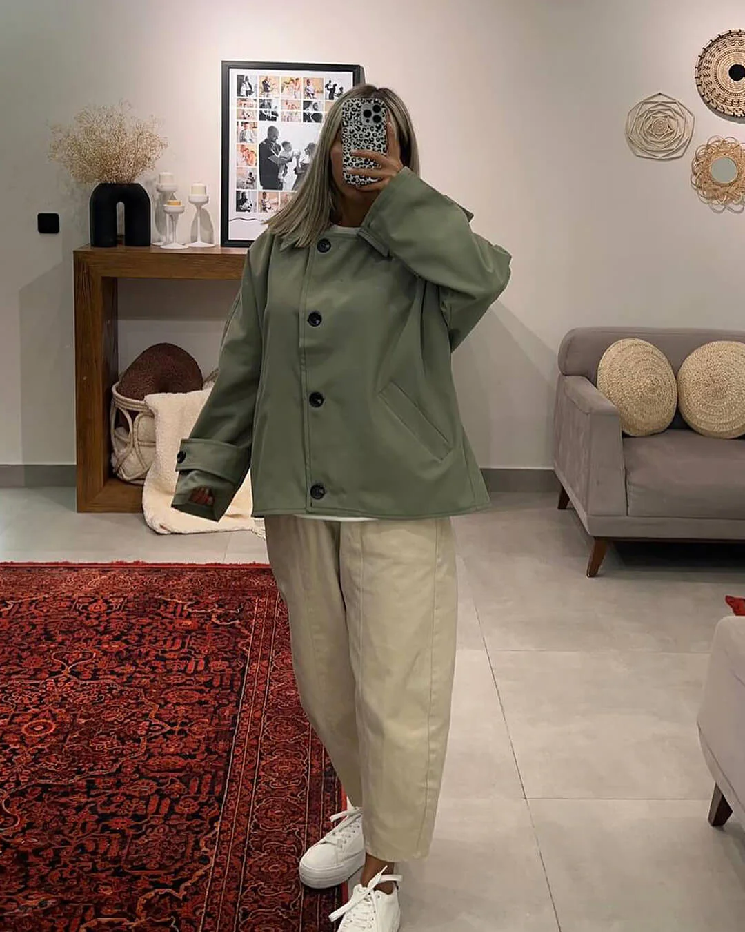 Julia Hooded Trench Coat - Image 3