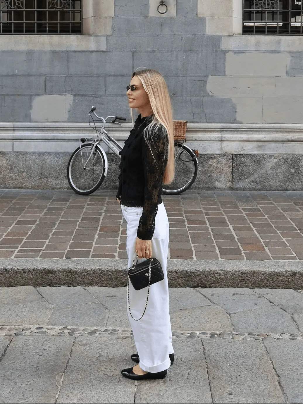 Katalina Puff Sleeve Lace Blouse - Image 3