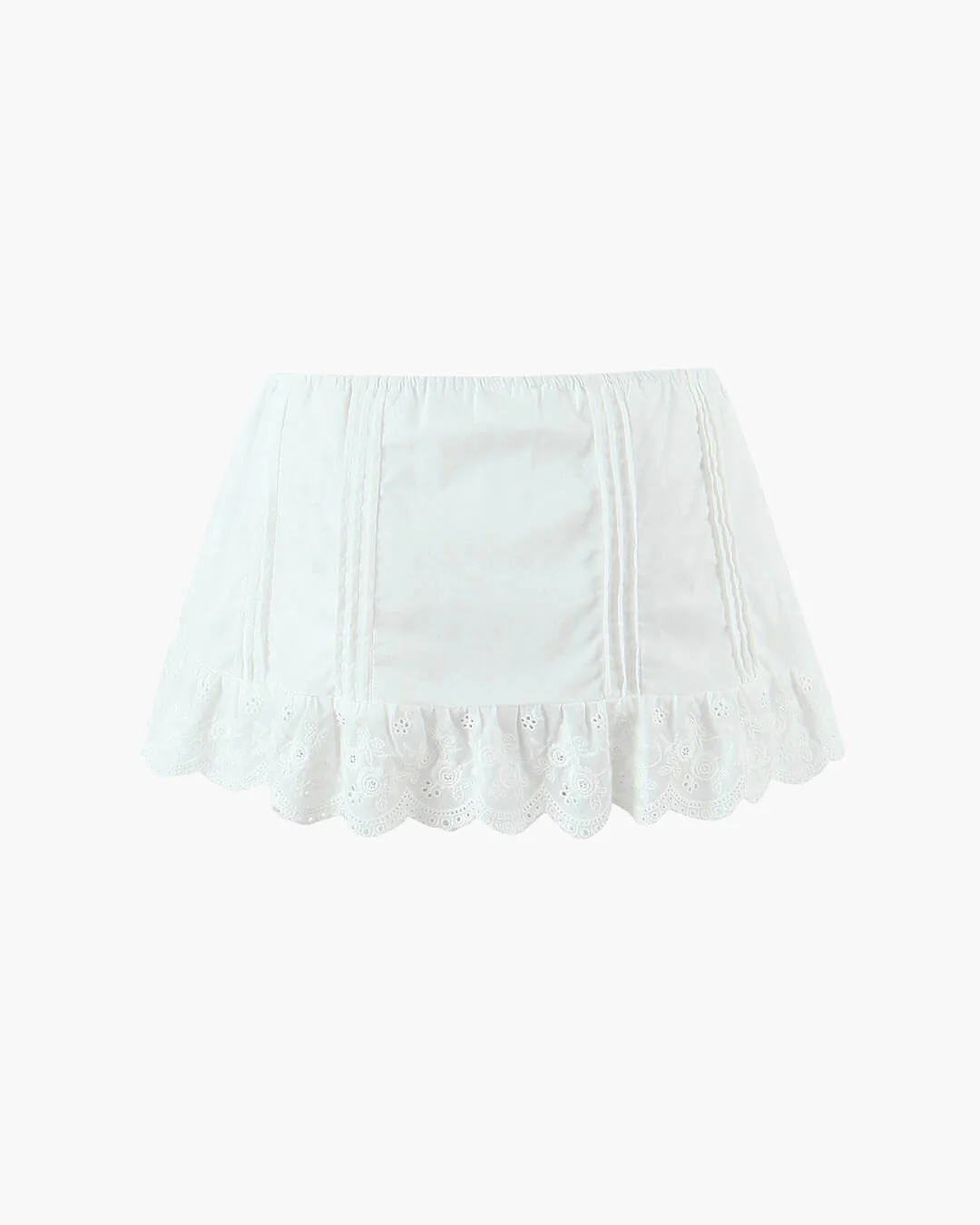 Klarissa Lace Trim Mini Skirt Set - Image 15