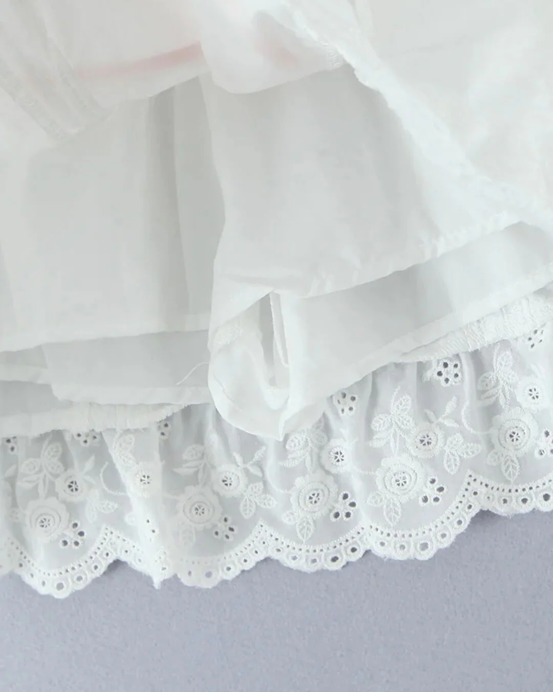 Klarissa Lace Trim Mini Skirt Set - Image 19
