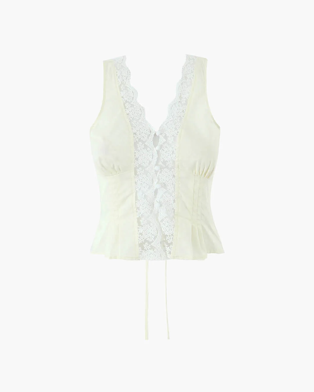 Klarissa Lace Trim Mini Skirt Set - Image 8