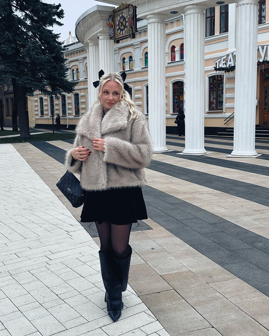 Krista Faux Fur Jacket - Image 3