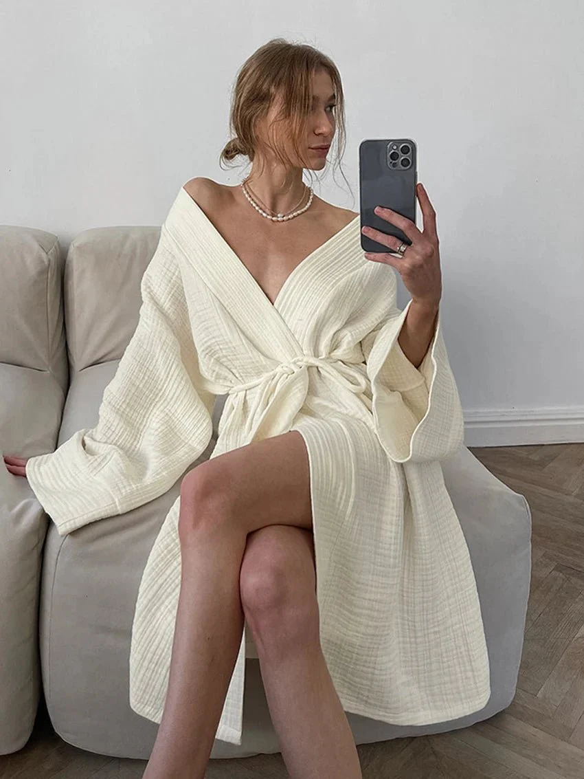 Kyla cozy Bathrobe