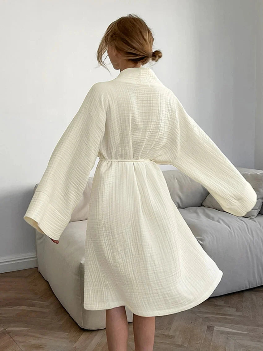 Kyla cozy Bathrobe - Image 3