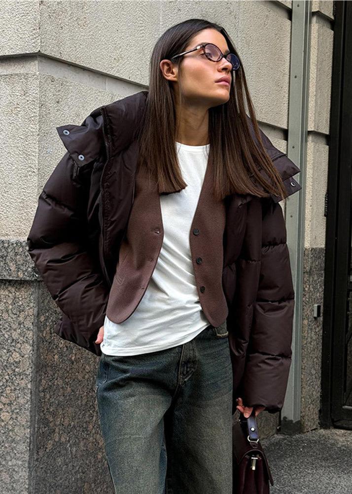 Leila Detachable Hood Puffer Jacket - Image 6