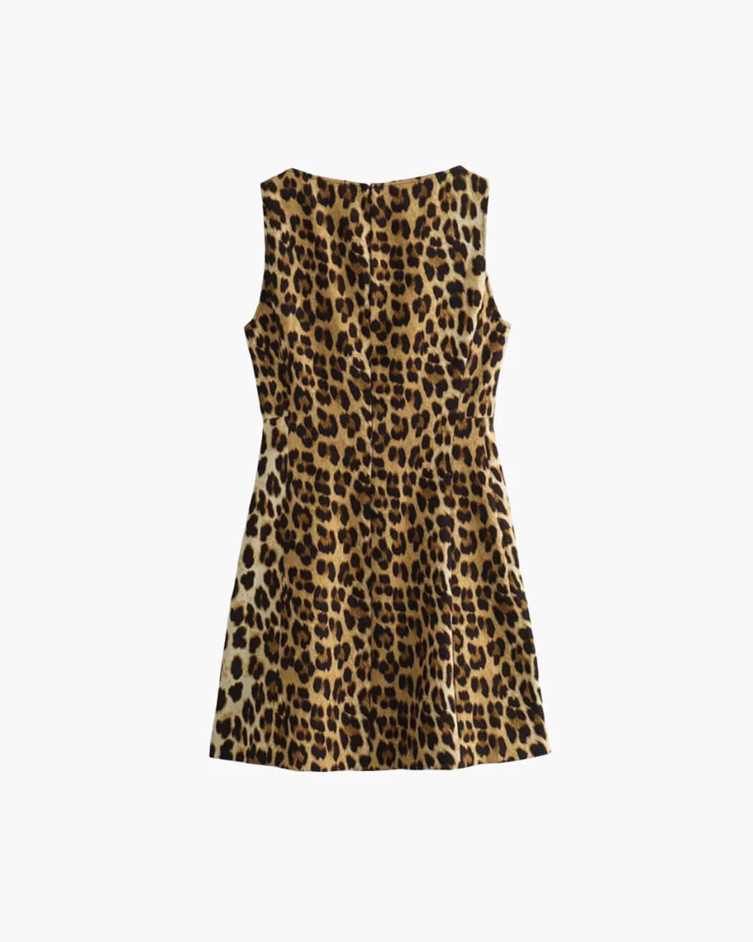 Leona Leopard Mini Dress - Image 9