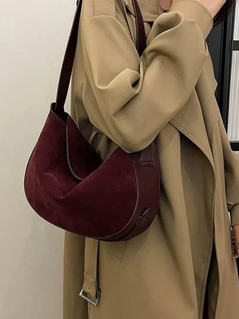 Lily Faux Suede Bag - Image 5