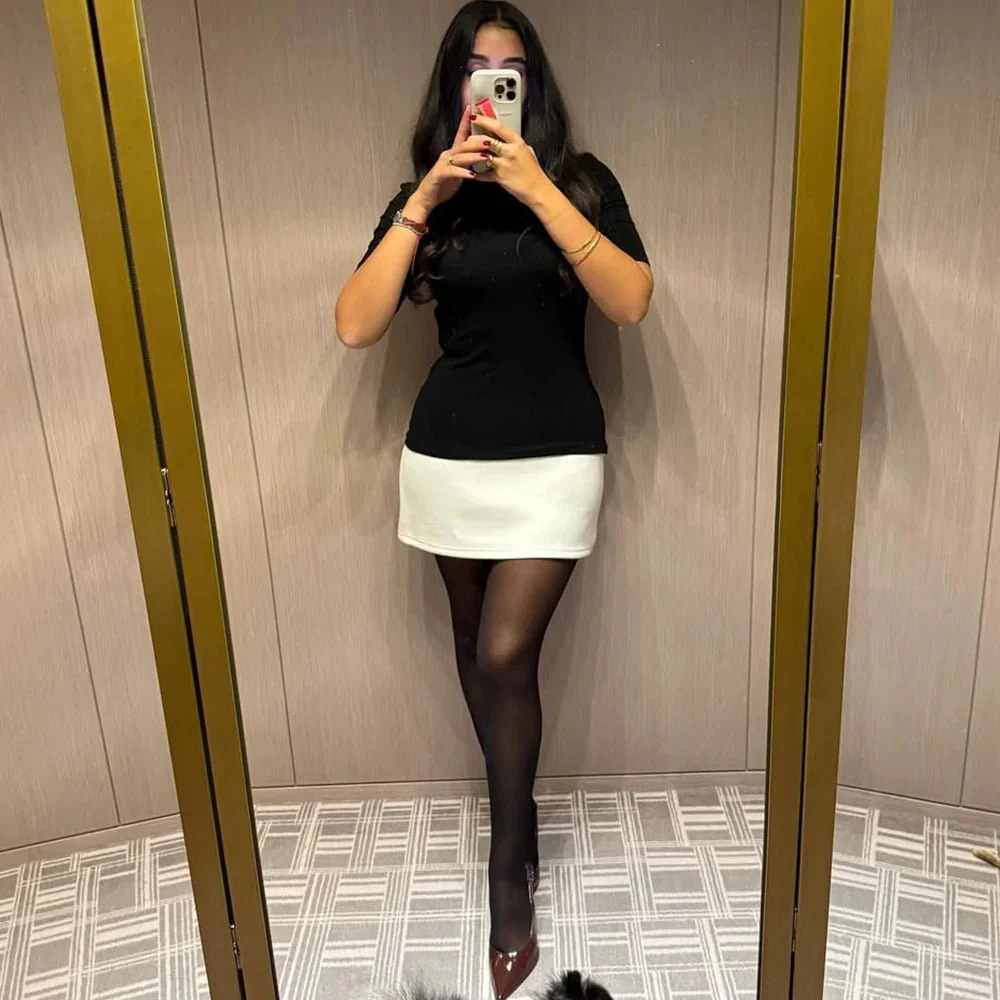 Lisbeth High Neck Mini Dress - Image 4