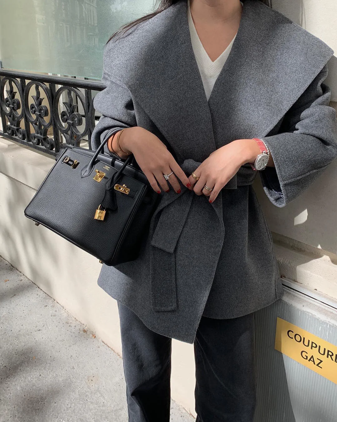 Lorelie Belted Wrap Coat - Image 11