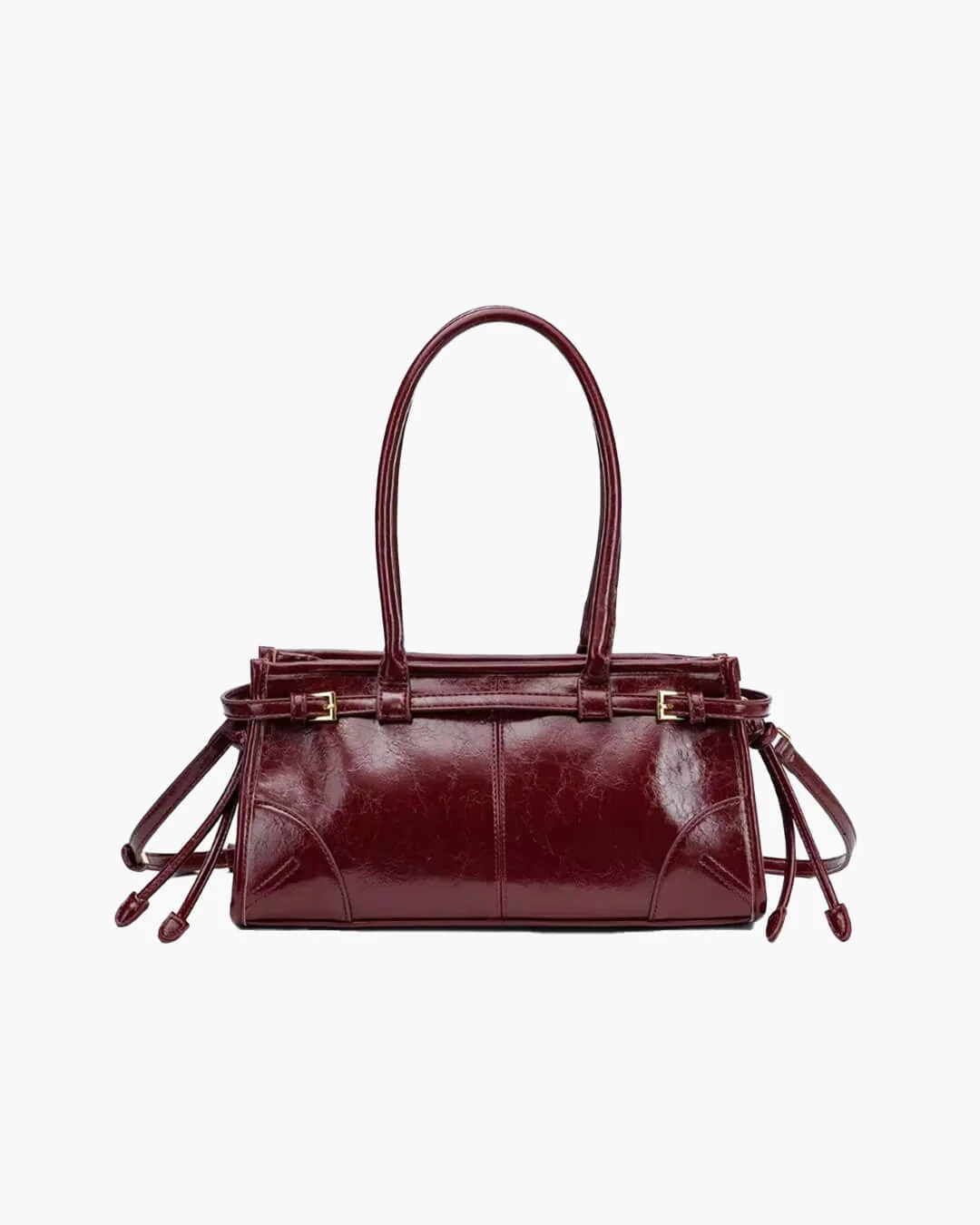 Luna Shoulder Bag with Belt Detail - Image 10