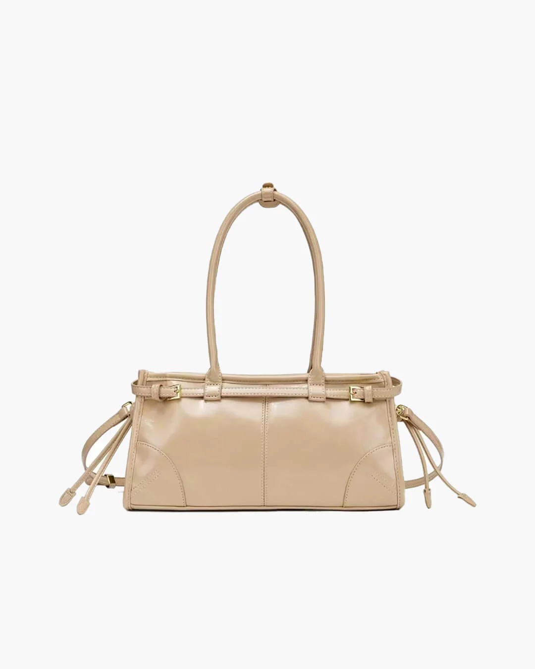 Luna Shoulder Bag with Belt Detail - Image 8
