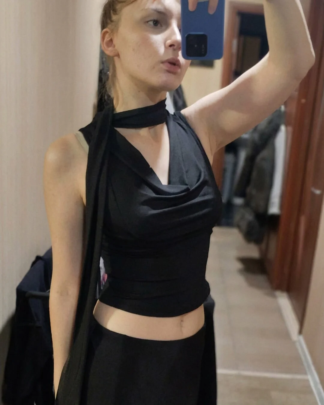 Lydia Neck Tie Up Sleeveless Top - Image 7