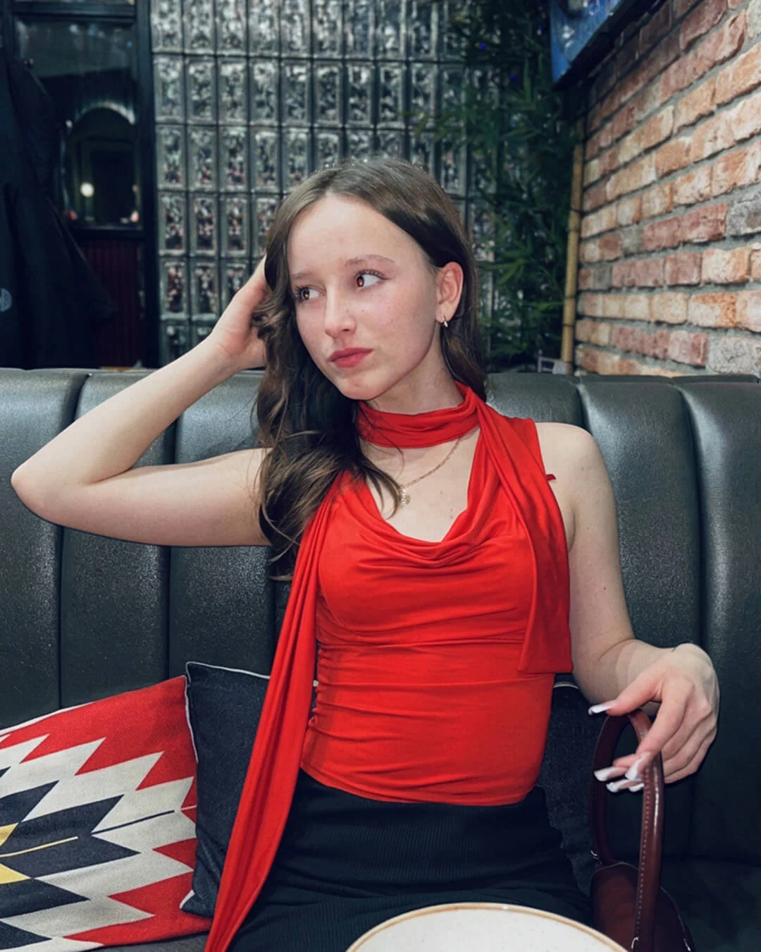 Lydia Neck Tie Up Sleeveless Top - Image 9