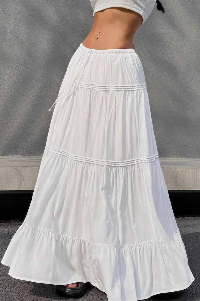 Marcella Tiered Ballet Maxi Skirt - Image 3