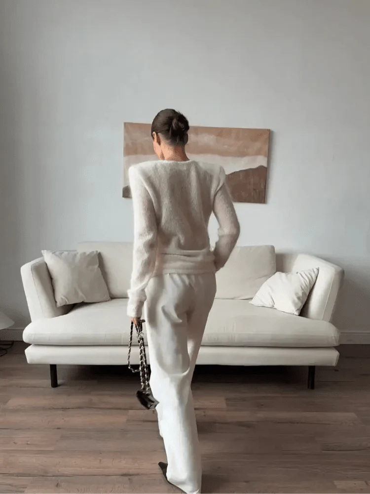 Maricar Slim Fit Sheer Pullover - Image 3