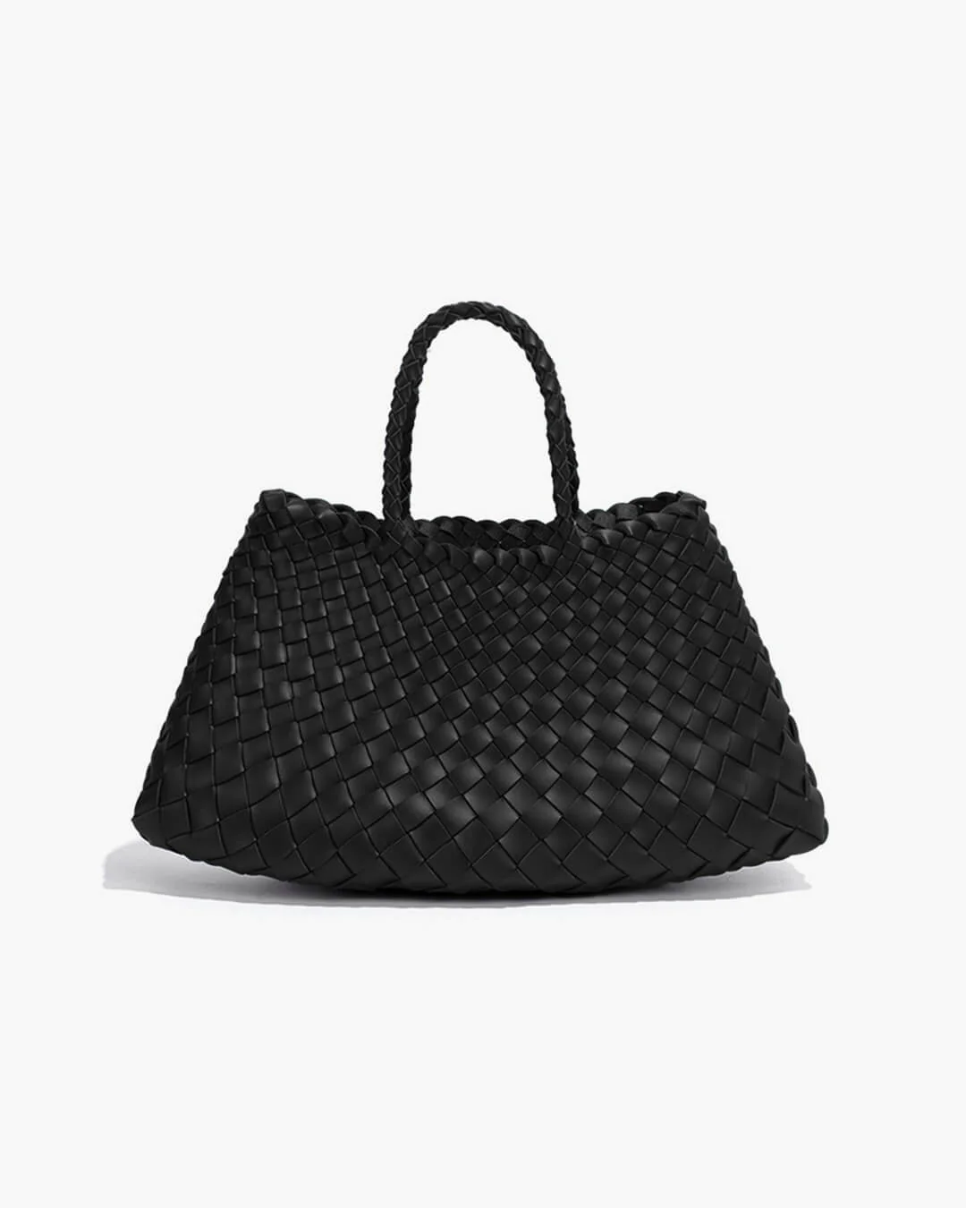Marissa Vegan Leather Woven Bag Medium - Image 6