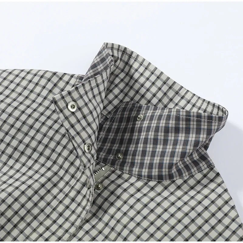 Marnie Check Hooded Zip Jacket - Image 7