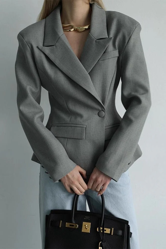 Maxine Scarf-Collar Blazer - Image 5