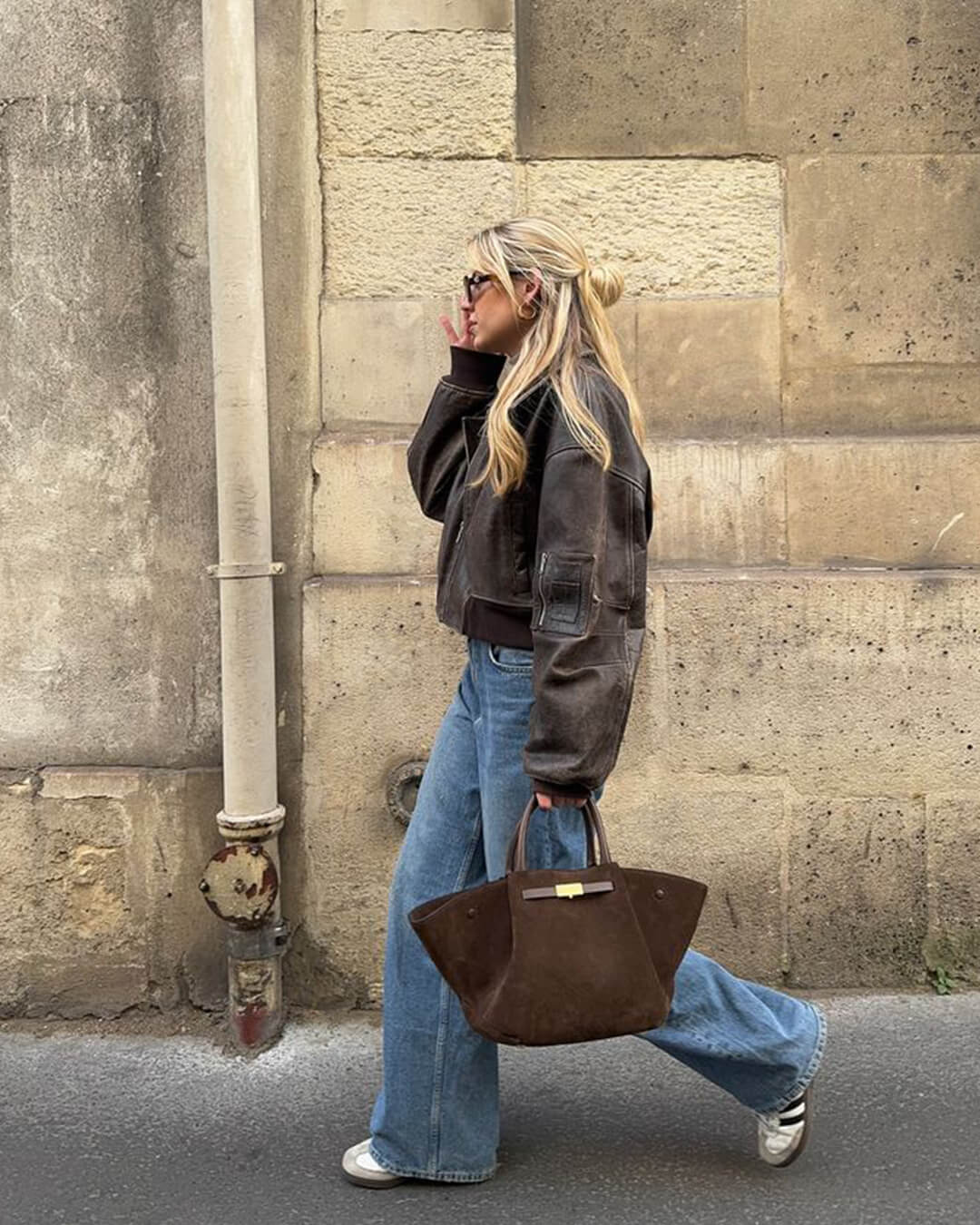 Melanie Suede Bag - Image 11