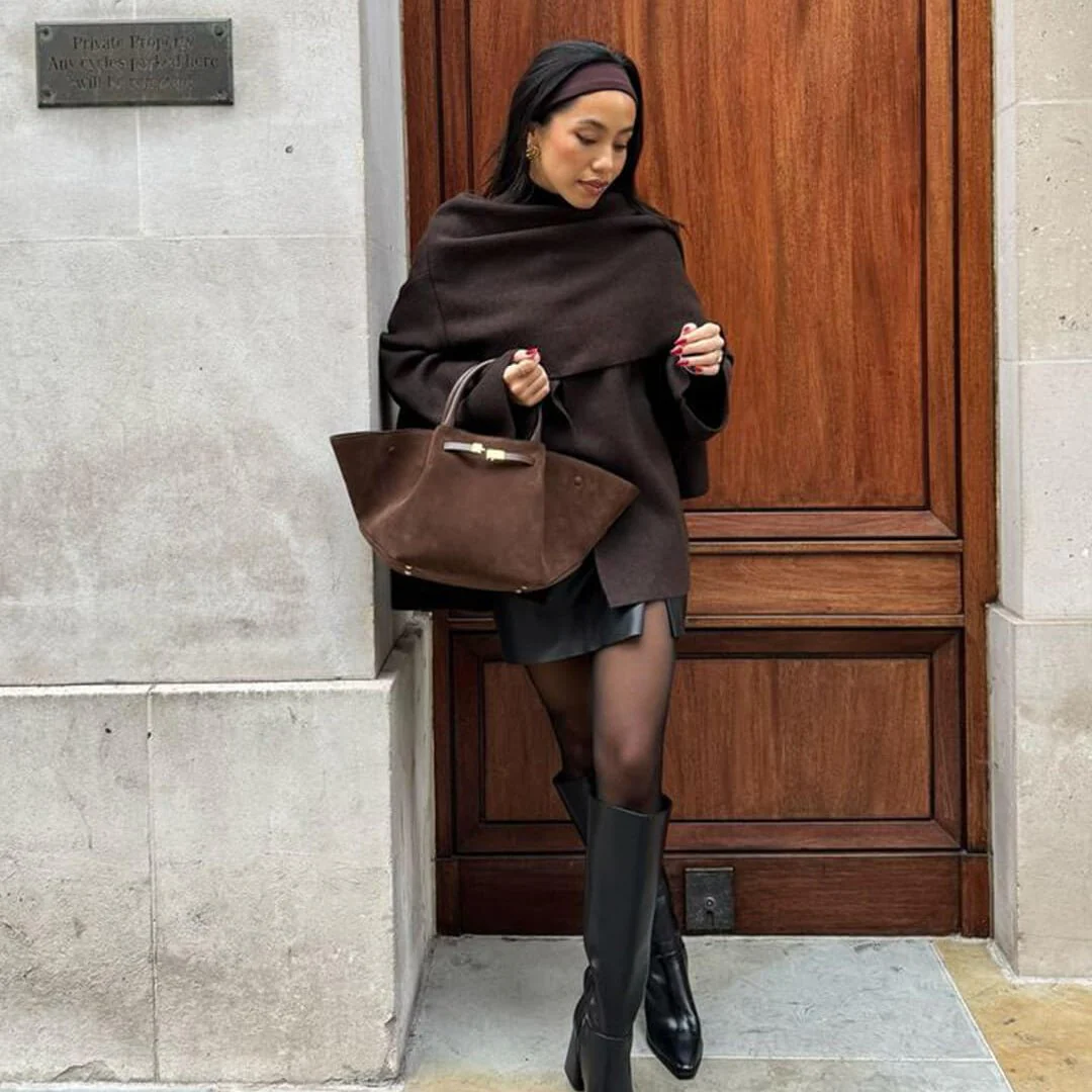 Melanie Suede Bag - Image 12