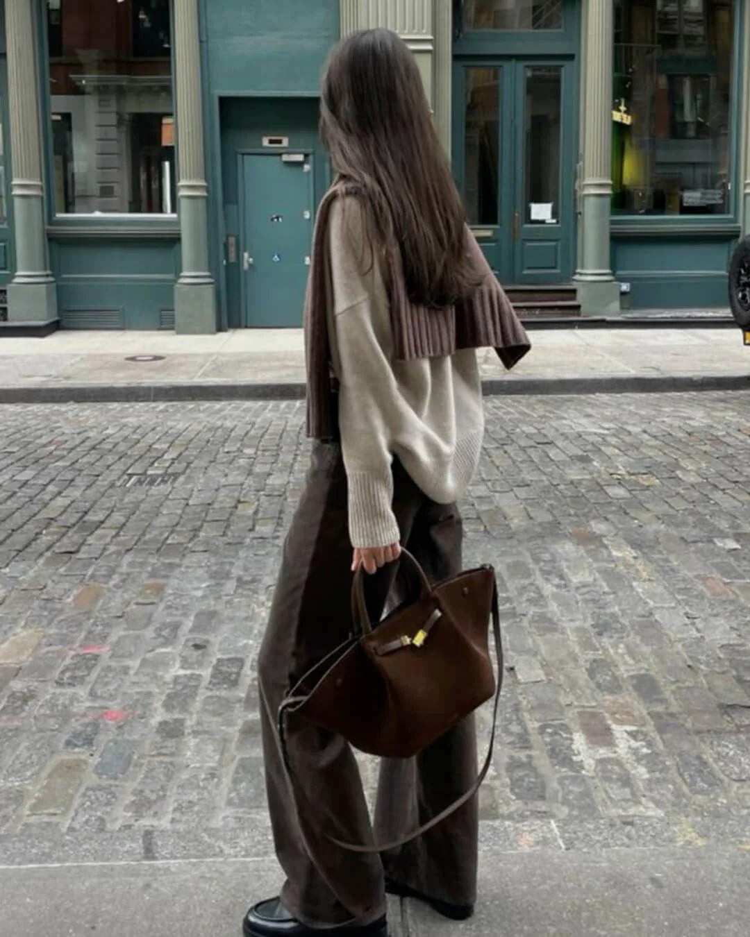 Melanie Suede Bag - Image 13