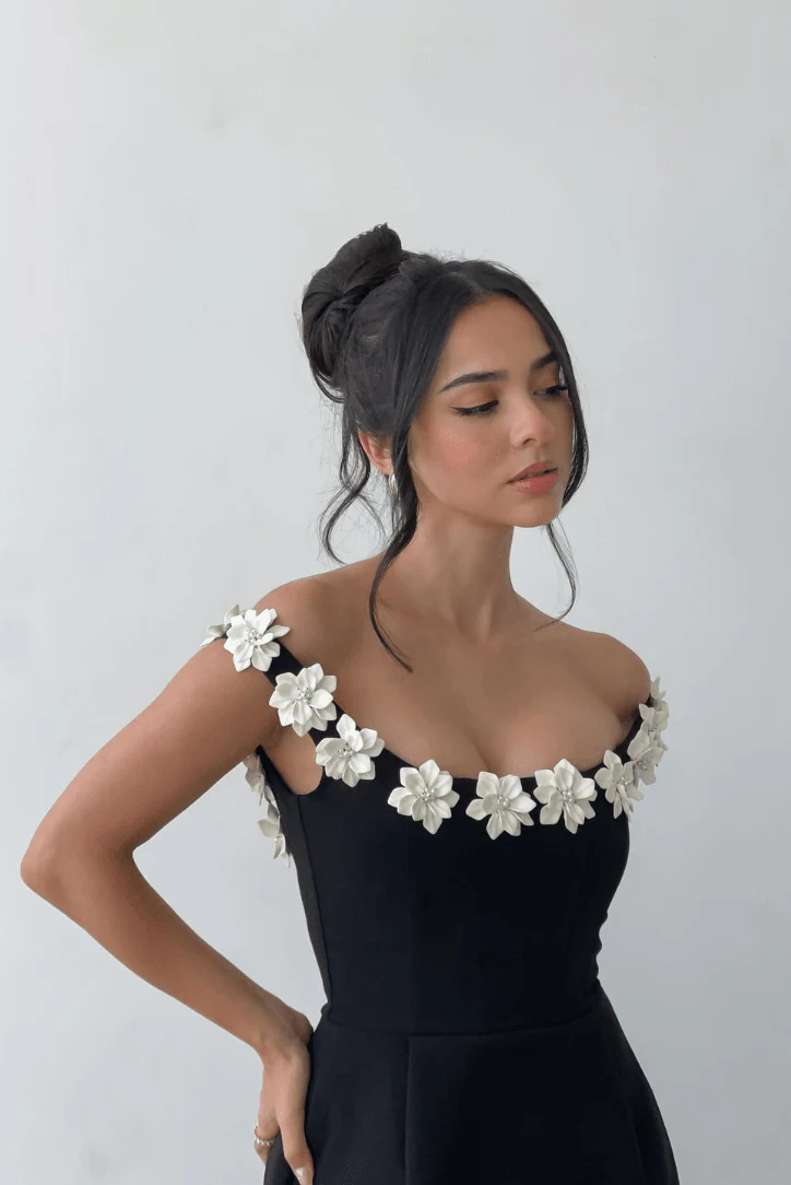 Mila Sleeveless Floral Mini Dress - Image 2