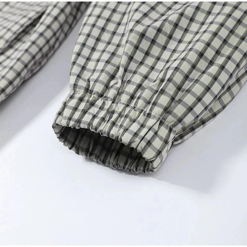 Myla Check Hooded Zip Jacket - Image 7