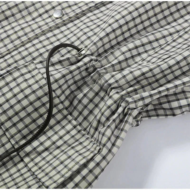 Myla Check Hooded Zip Jacket - Image 8