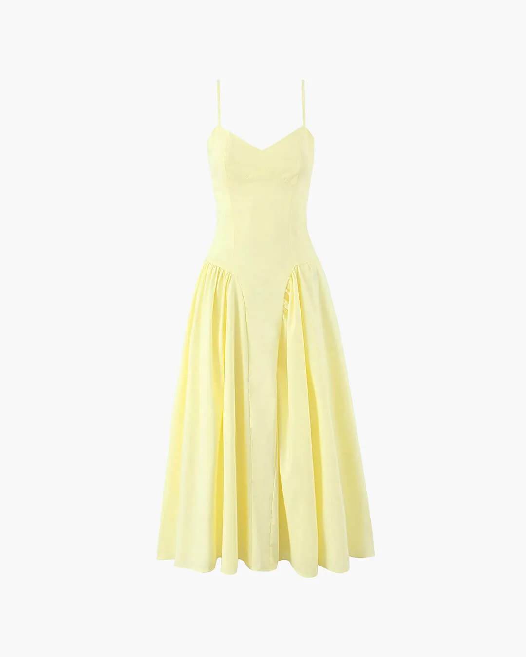 Myrna Spaghetti Strap Midi Dress - Image 3