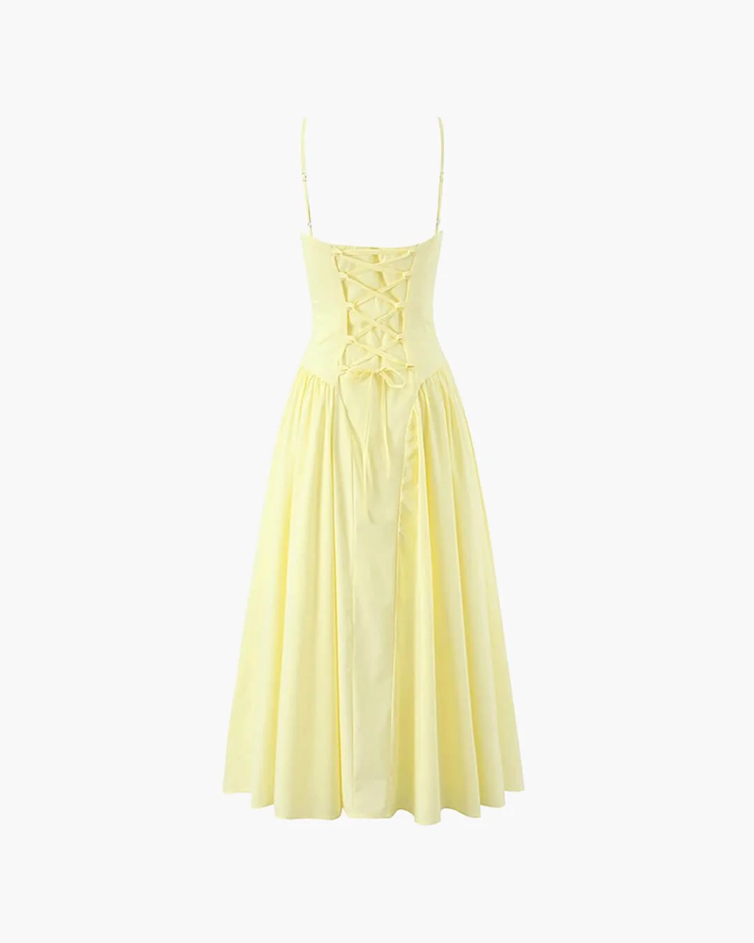 Myrna Spaghetti Strap Midi Dress - Image 4
