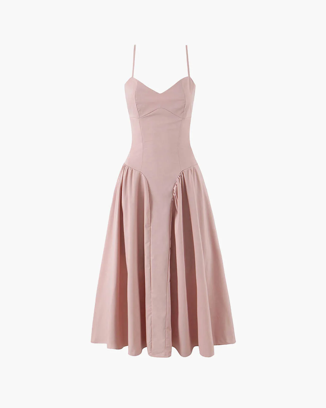 Myrna Spaghetti Strap Midi Dress - Image 7