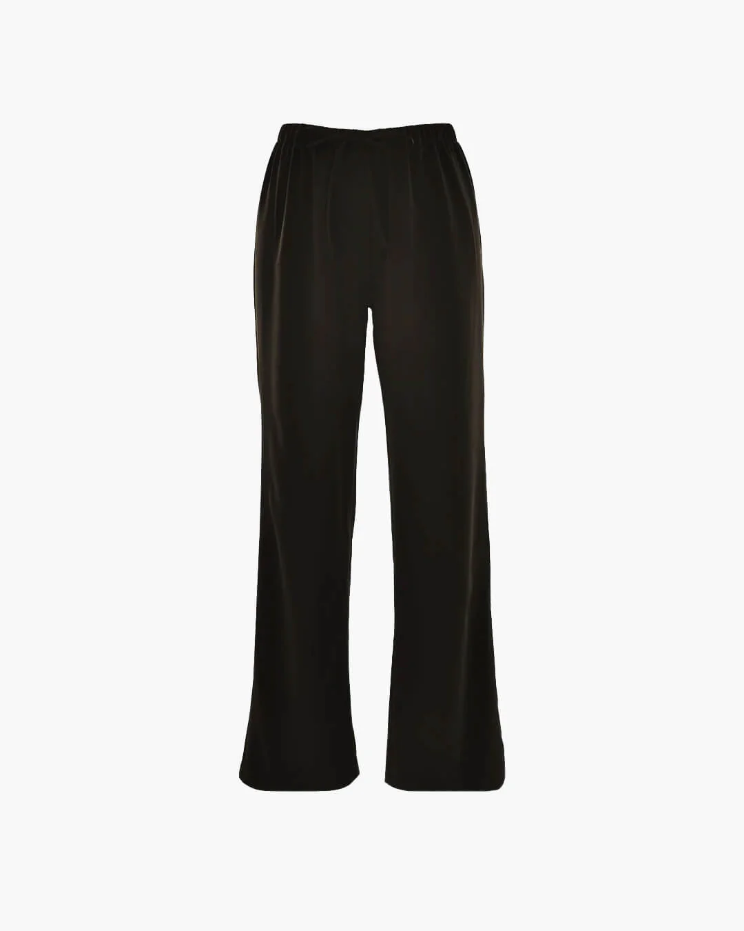 Norma High Waist Satin Wide Leg Trousers - Image 4
