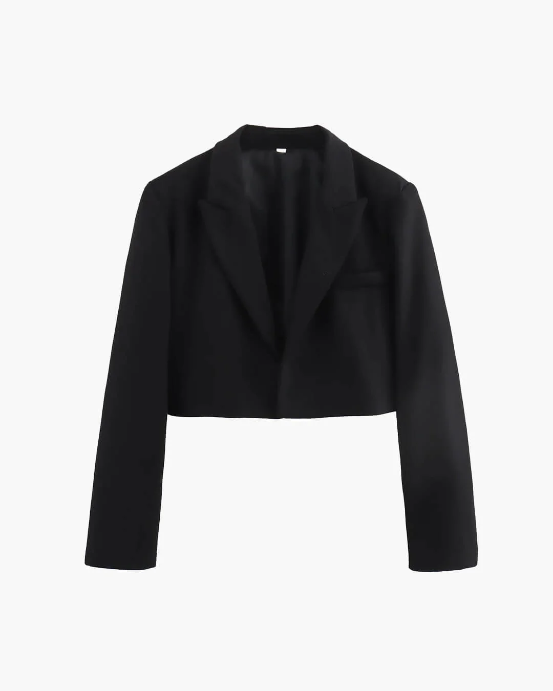 Olga Padded Cropped Suit Jacket - Image 14