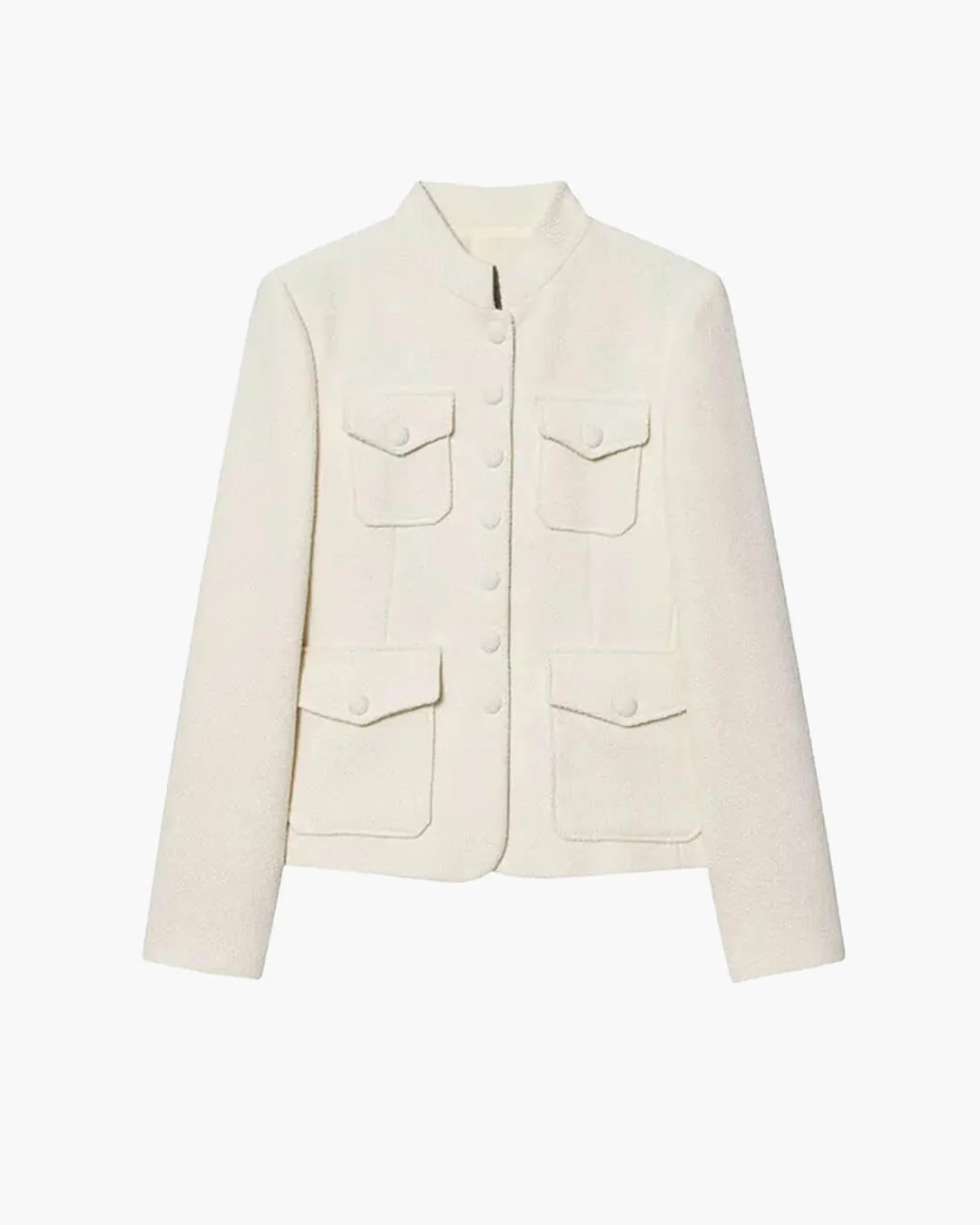 Ophelia Button Front Pocket Blazer - Image 5