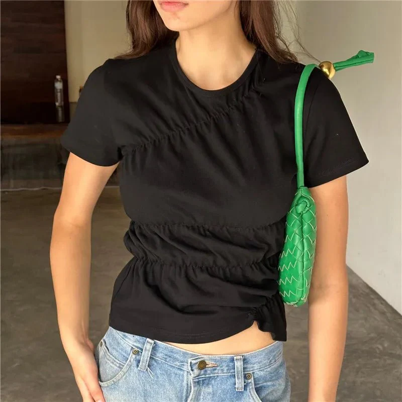 Paloma Short Sleeve Scrunched Top - Image 5
