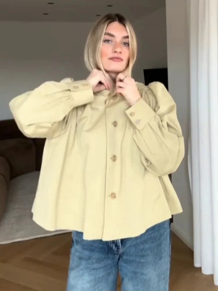 Pia Puff Sleeve Jacket - Image 4