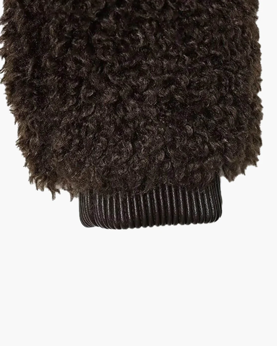 Porsha Faux Fur Teddy Jacket - Image 11