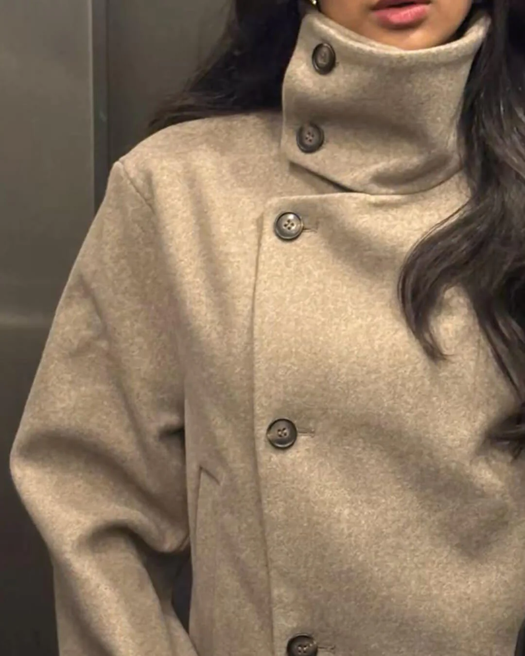 Ramona Jacket with Stand Collar - Image 3