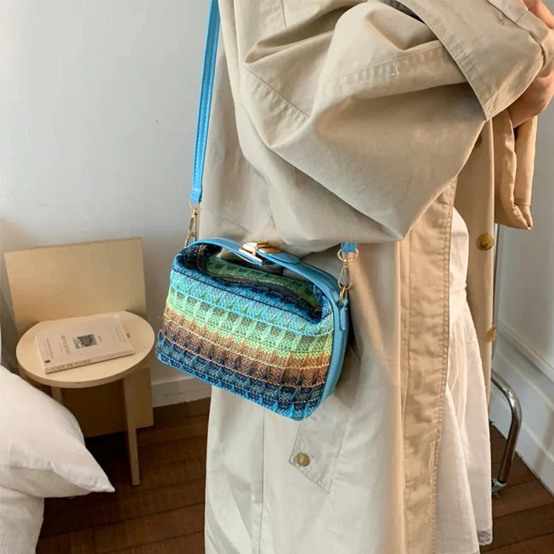 Raphaela Woven Raffia Sling Bag